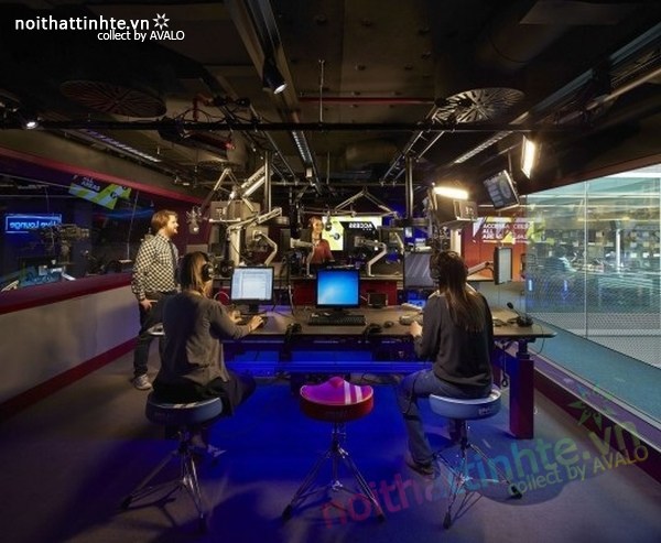Nội thất văn phòng hãng thông tấn BBC 06
