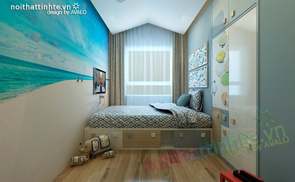 Thiết kế nội thất chung cư 90 m2 nhà anh Hoàng Minh Khai 19