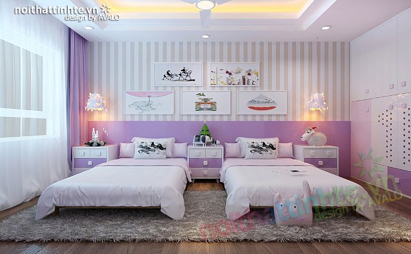 Thiết kế nội thất chung cư 90 m2 nhà anh Hoàng Minh Khai 21