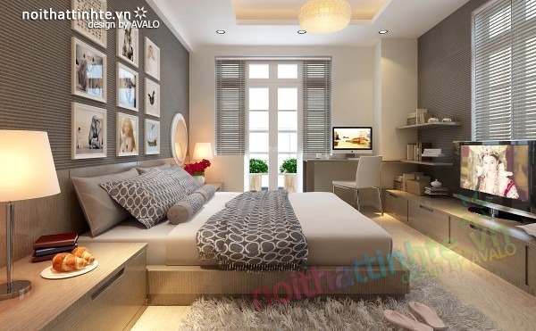 Thiết kế nội thất chung cư đẹp 70 m2 02
