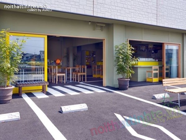 Không gian quán cafe đẹp ở Nhật Bản