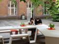 Thiết kế quán cafe đẹp trong khuôn viên trường đại học TU Berlin