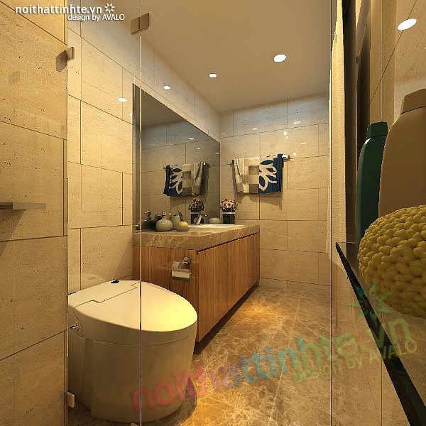 Thiết kế nội thất chung cư 90 m2 nhà anh Hoàng Minh Khai 23